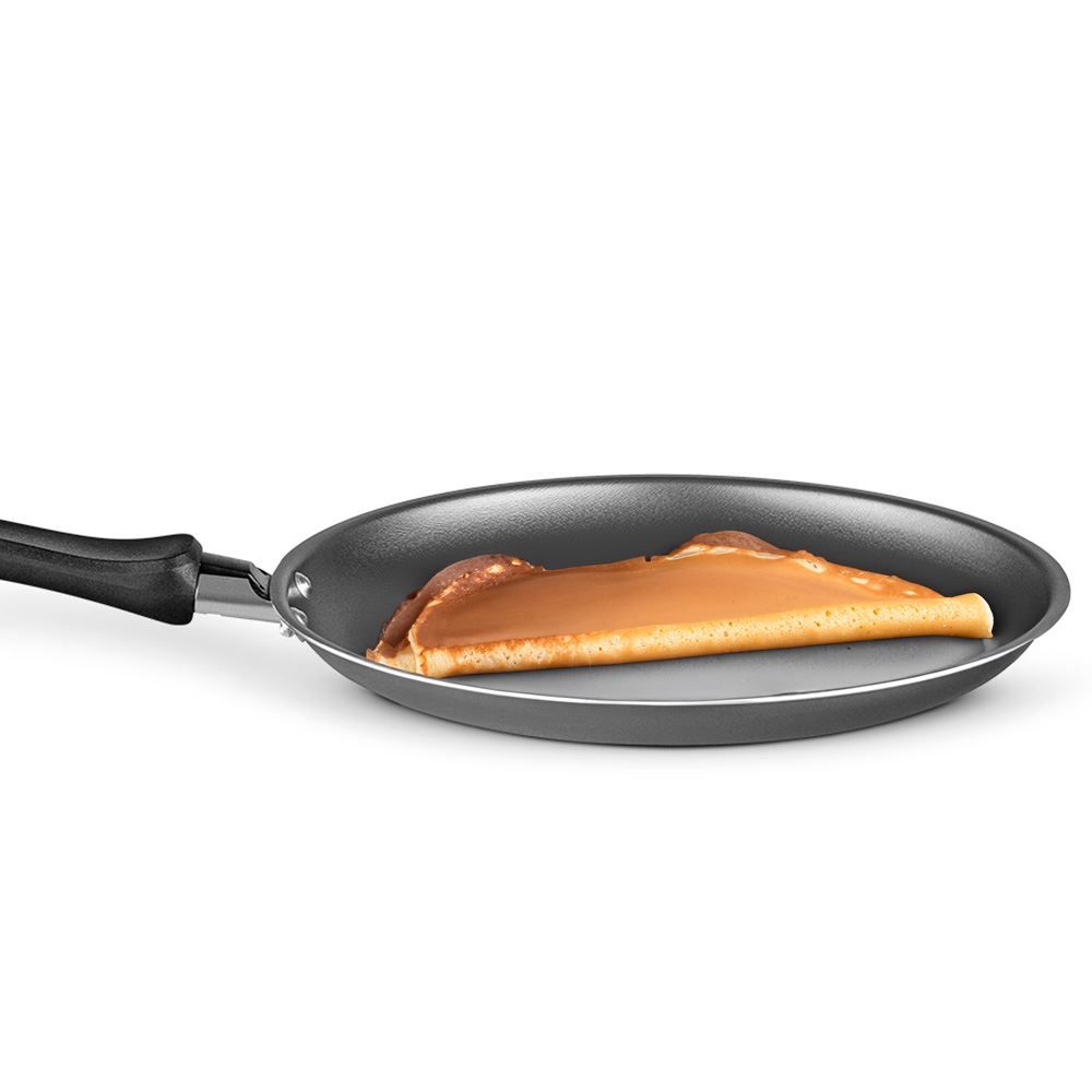 Panquequeira E Tapioqueira Cristal Superflon Mta 22Cm - GRAFITE