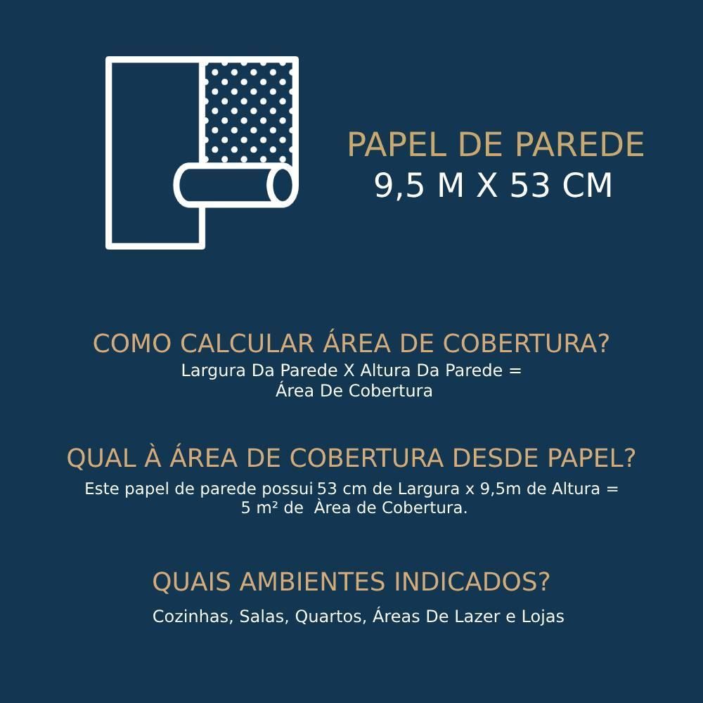 Papel De Parede Decorativo 9,5 M X 53 Cm Havan Casa - Ripado Taupe