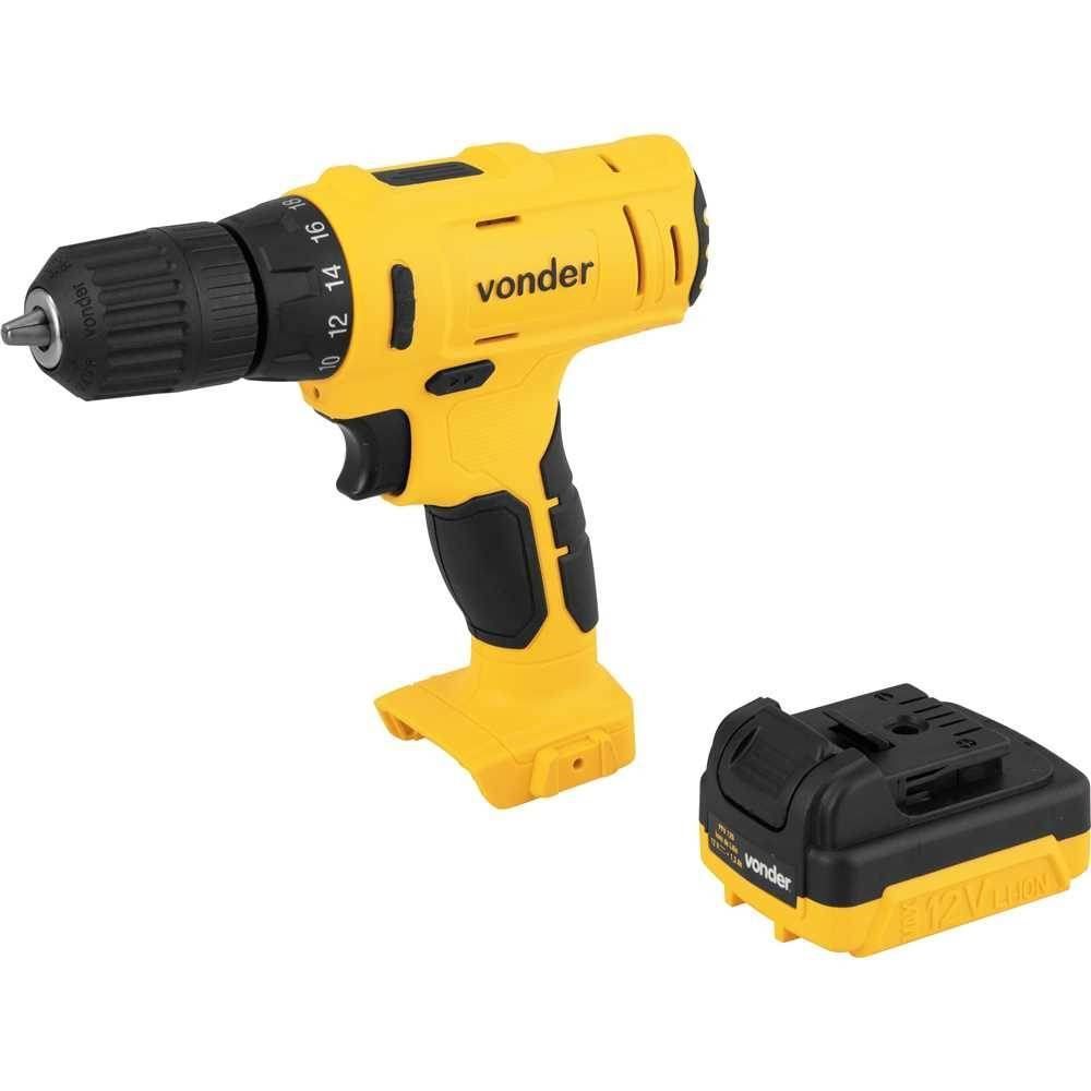Parafusadeira E Furadeira Vonder 12V Vonder Pfv120 - Bivolt