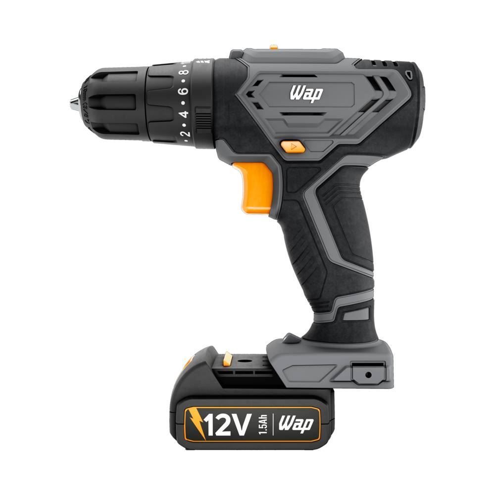 Parafusadeira e Furadeira de Impacto Wap 12V Wf 12K4.2 - Bivolt