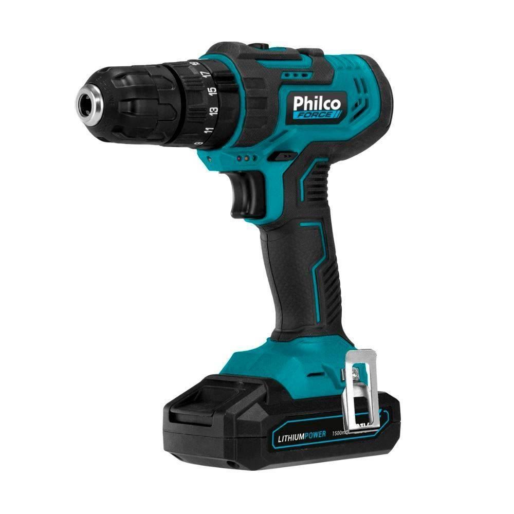 Parafusadeira E Furadeira Impacto Philco 21V Ppf21m - Bivolt