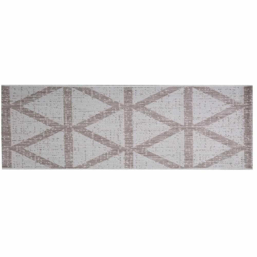 Passadeira Para Quarto E Sala Amazonas 0,67X2,00 M Havan Casa - Geométrico Bege