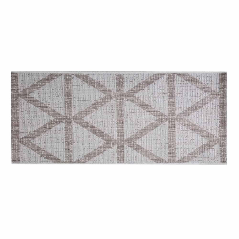 Passadeira Amazonas 57X180 Cm Havan - Bege Geométrico