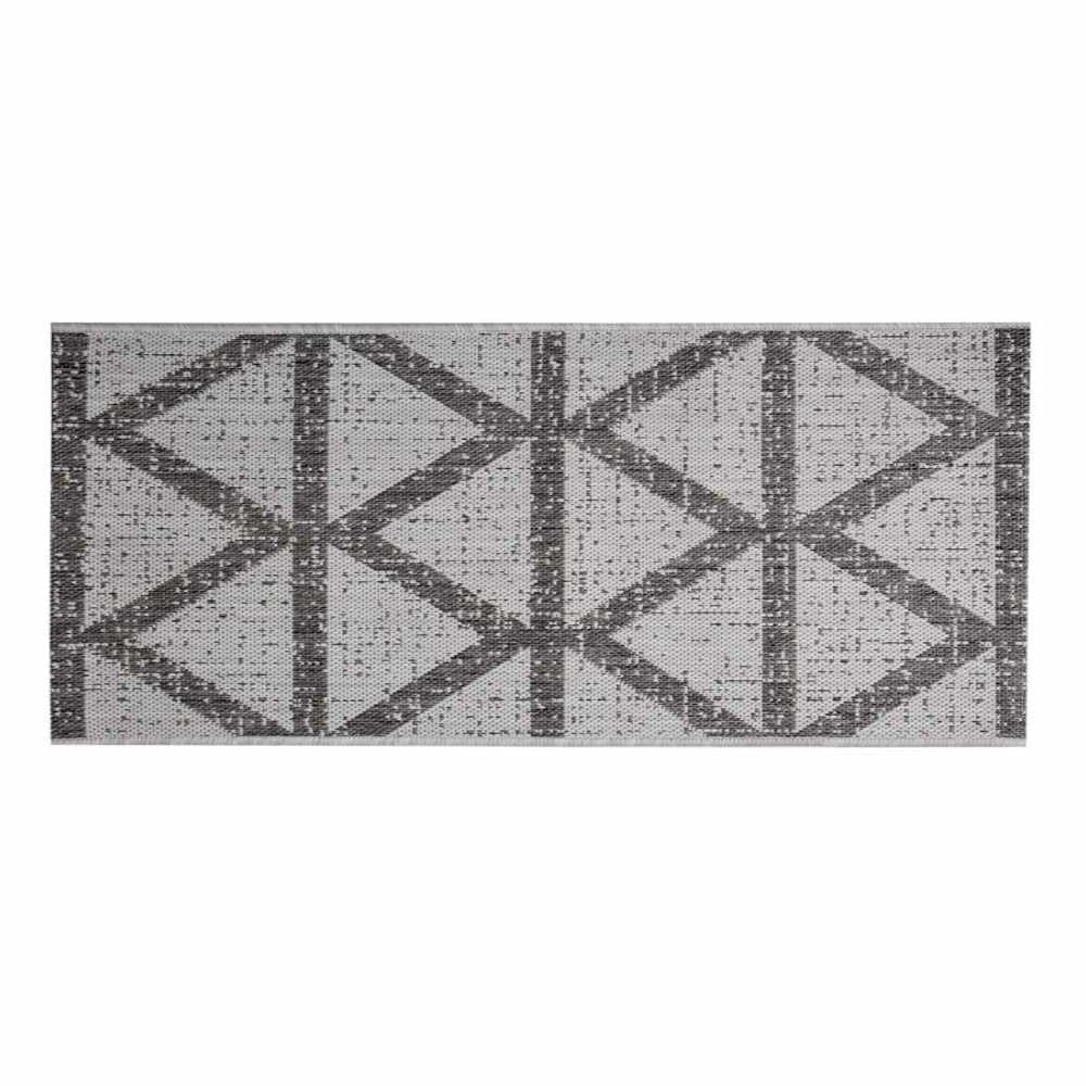 Passadeira Amazonas 57X180 Cm Havan - Cinza Geométrico