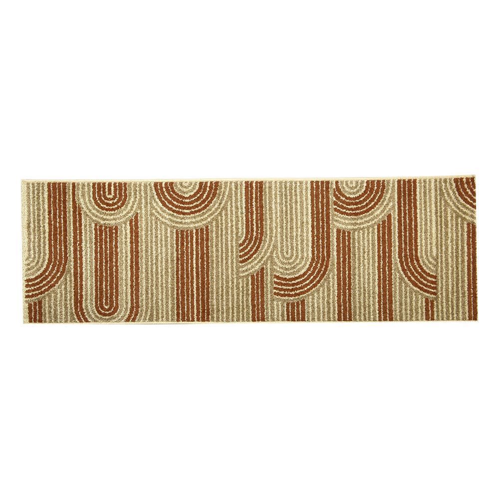 Passadeira Lotus 0,57X1,80M Havan Casa - Laranja Terracota