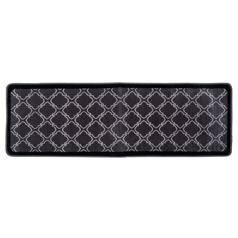 Passadeira Sevilha 60X1,80M Para Sala E Quarto  - Ladrilho Taupe