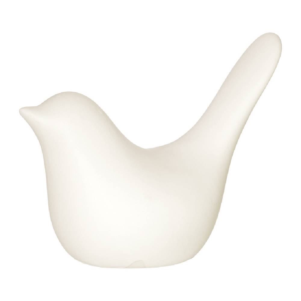 Pássaro Decorativo Branco 9Cm Western Home - Branco