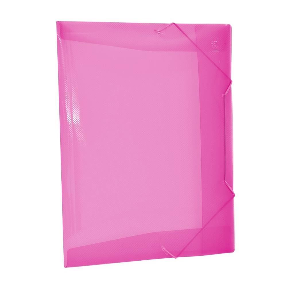 Pasta Aba Elástica Ofício Line Dac - Rosa