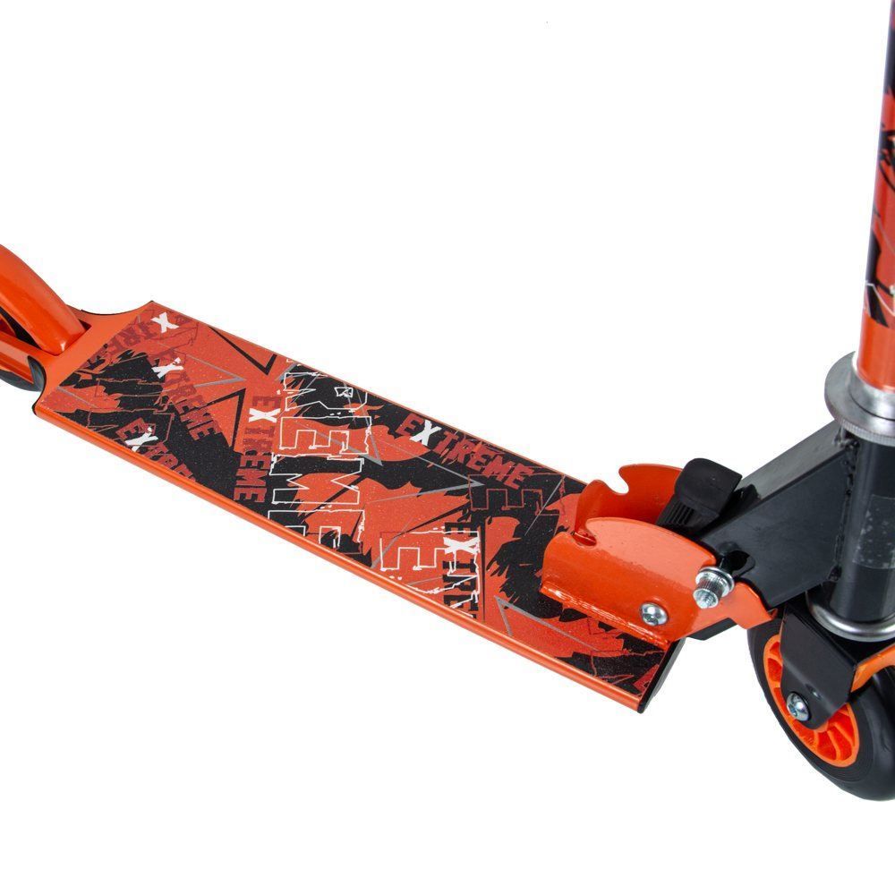 Patinete 2 Rodas Dobrável Radical Havan Toys - Laranja/Preto