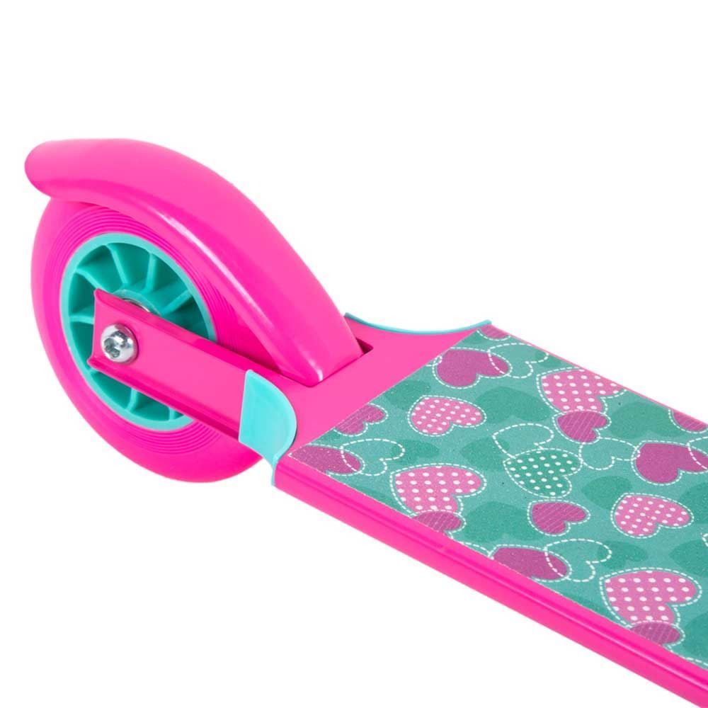 Patinete 2 Rodas Dobrável Radical Rosa Havan Toys - HBR0437