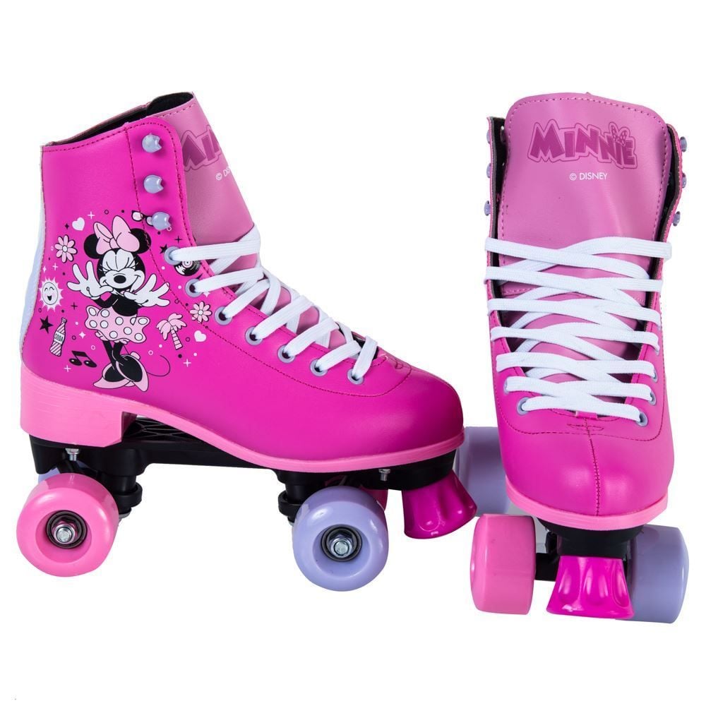 Patins 4 Rodas Clássico 35 A 36 Minnie Havan Toys - HBR0603