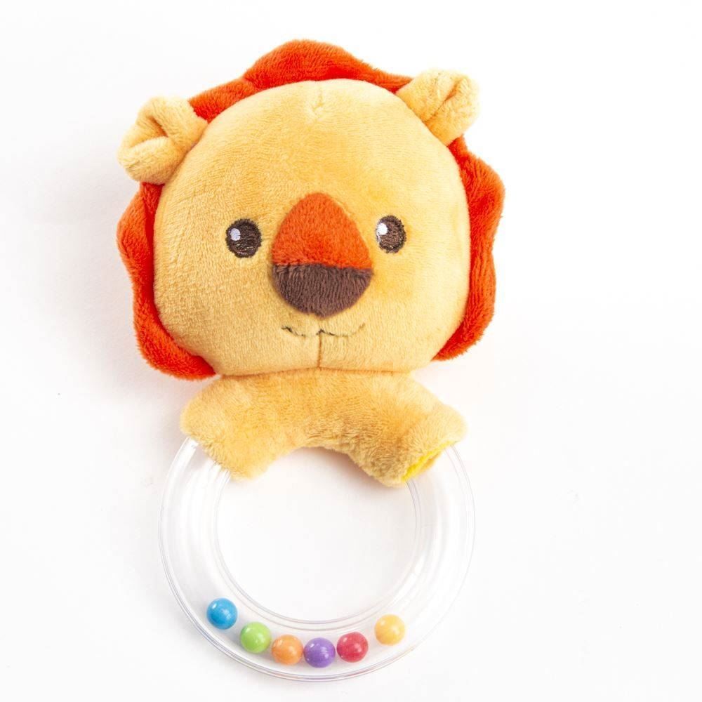 Pelúcia Com Chocalho Havan Baby - Leão