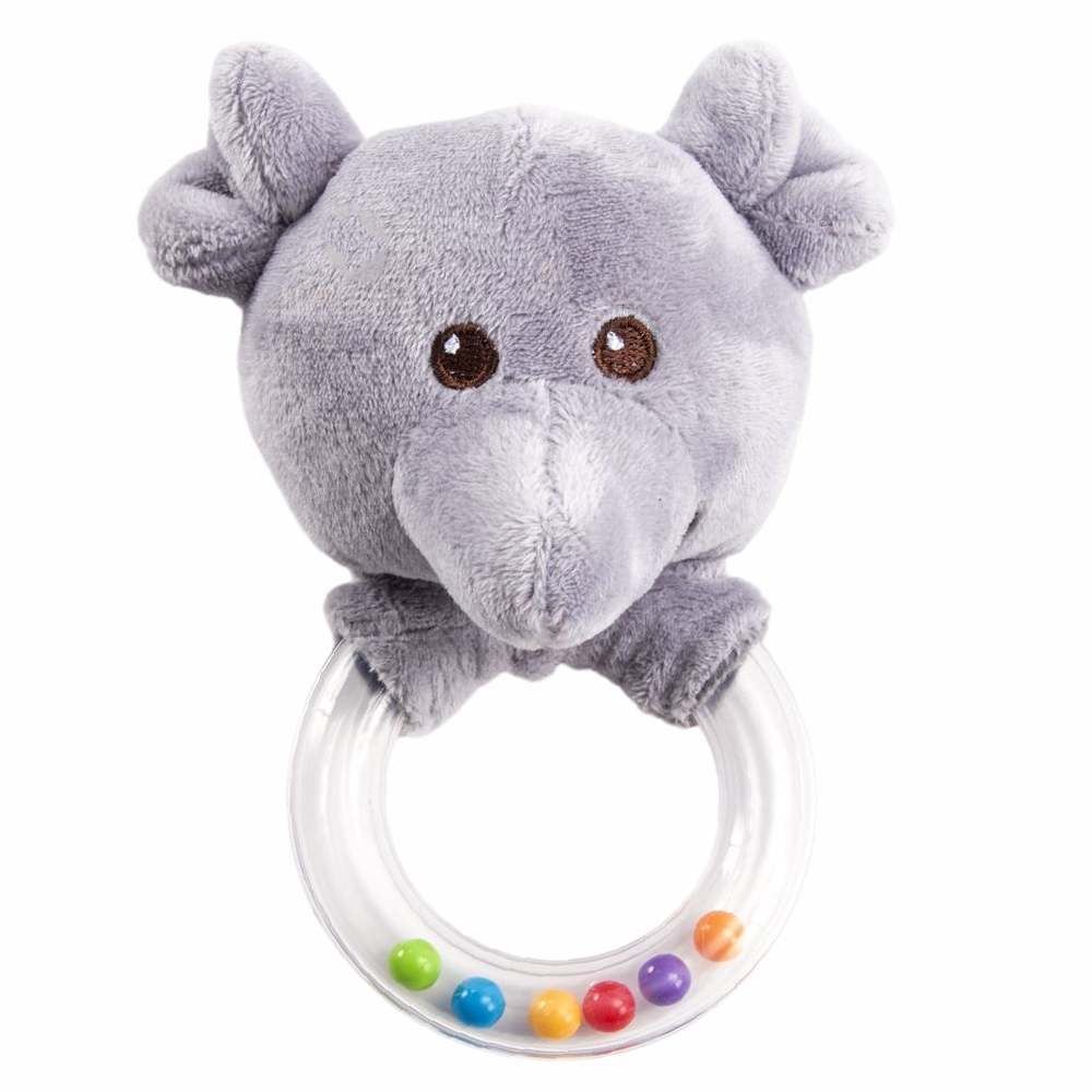 Pelúcia Com Chocalho Havan Baby - Elefante