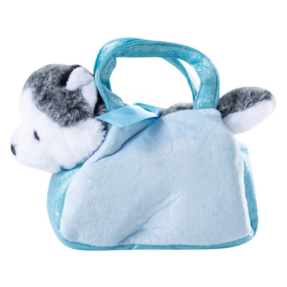 Pelúcia Cutie Handbags Husky Azul Multikids - BR1713