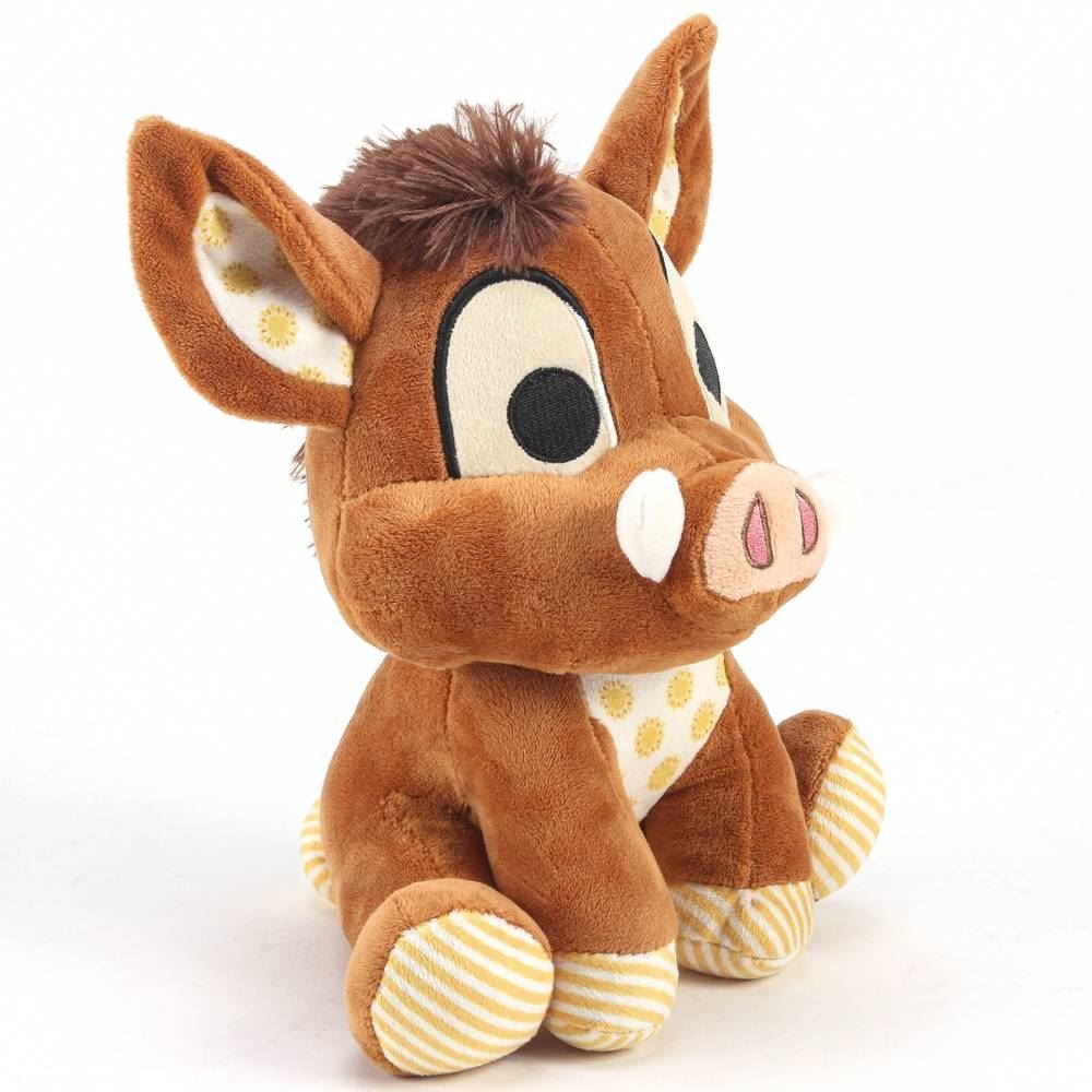 Pelúcia Pumba 20 Cm Disney - Marrom