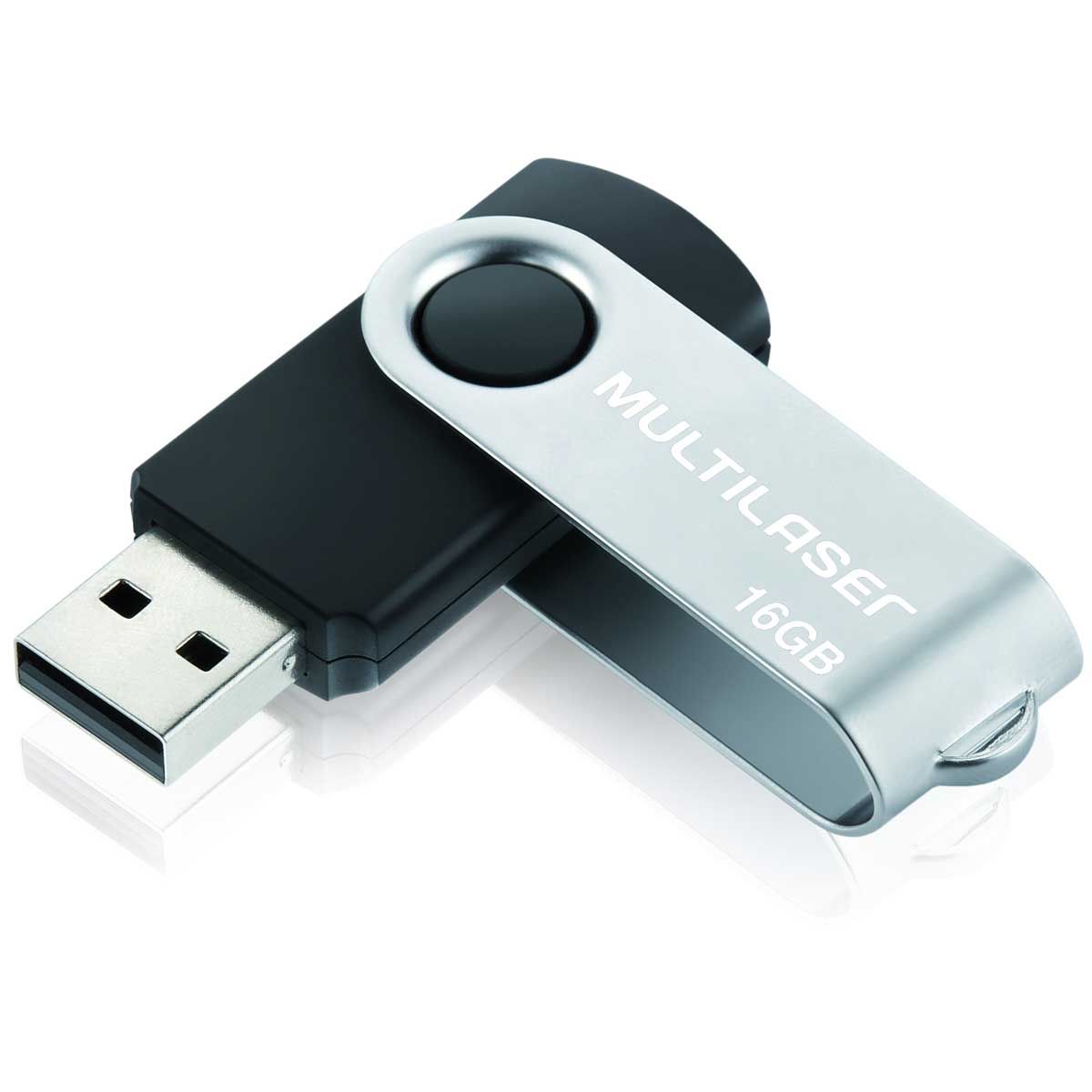 Pen Drive Com Capacidade De 16Gb Twist-2 Da Multilaser Pd588 - DIVERSOS