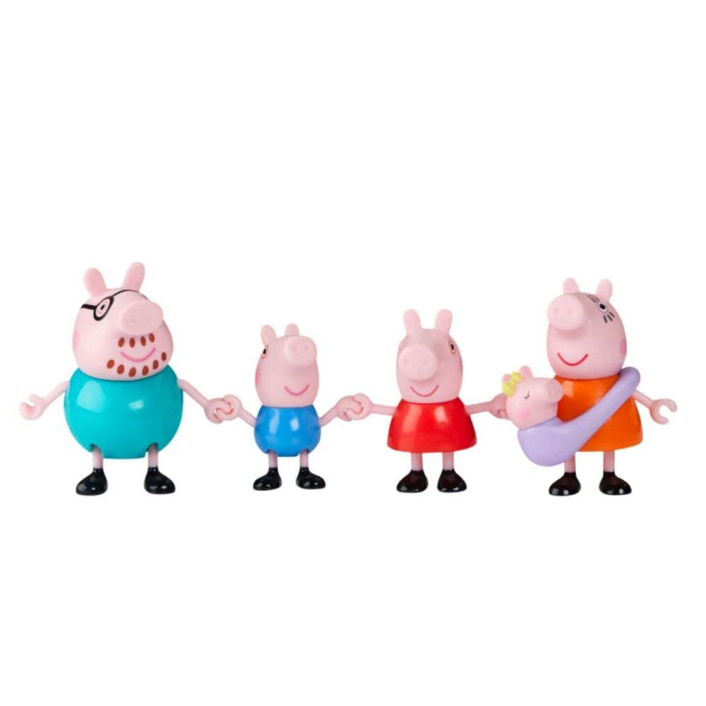 Peppa Pig Com A Família Mini Figuras Hasbro - G0506