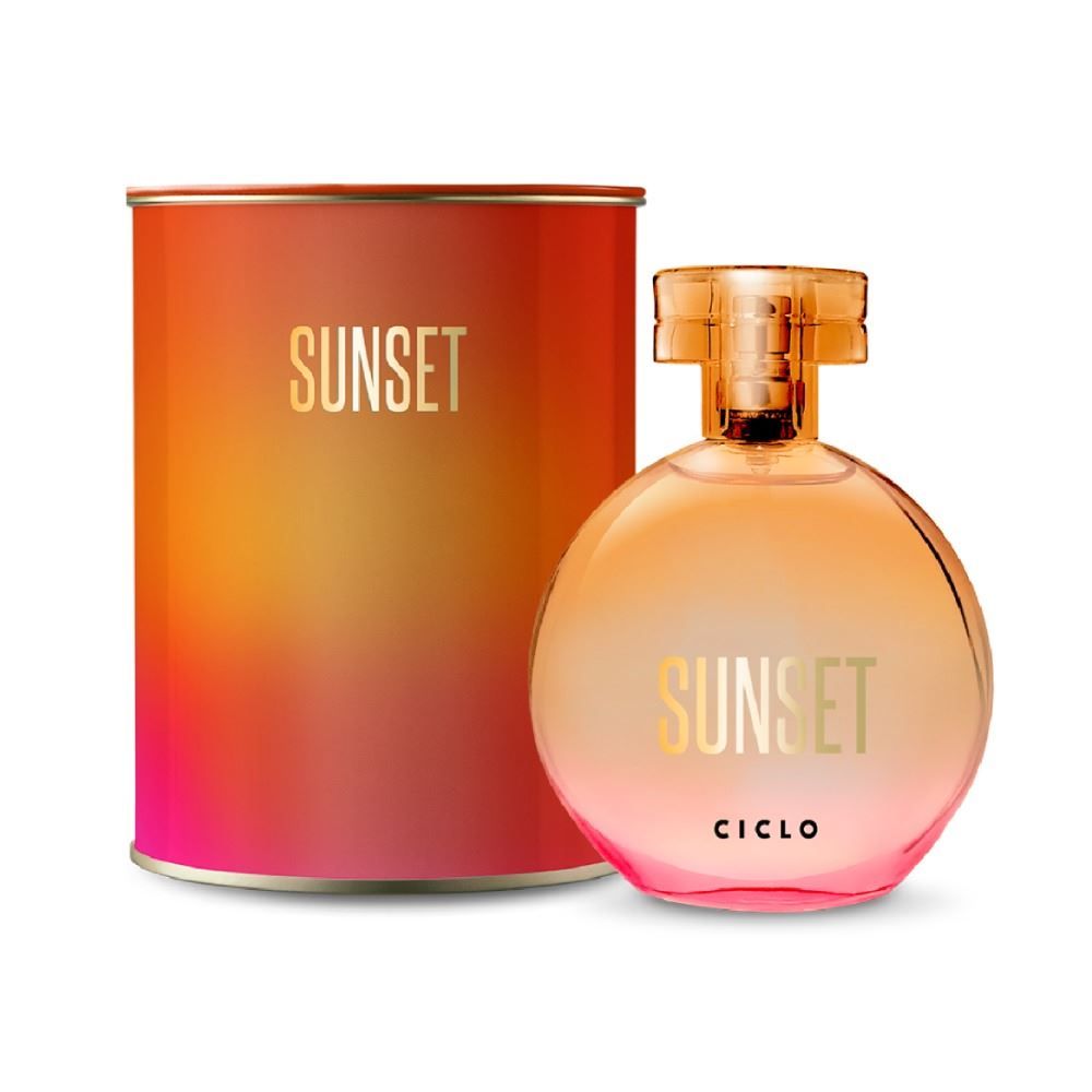Perfume Feminino Sunset Lata Ciclo - 100 ml