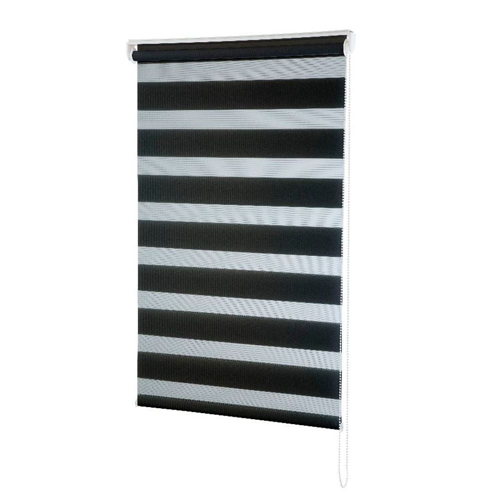 Persiana Rolo 1,60X1,60M Zebra Conthey - Preto 