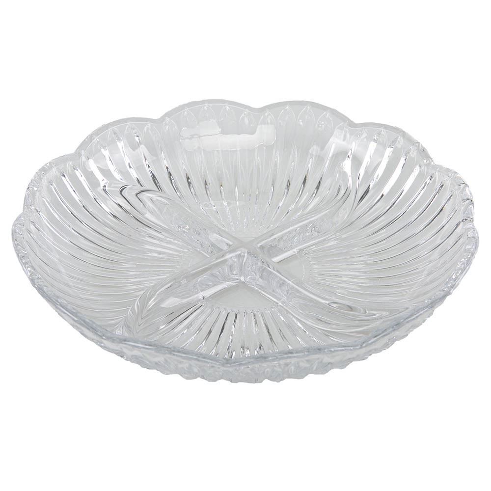 Petisqueira 4 Divisões Lyor 18,5Cm - Renaissance