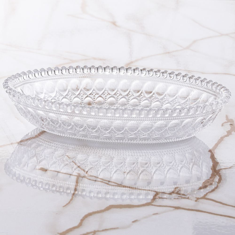 Petisqueira De Vidro Balls Lyor - Transparente