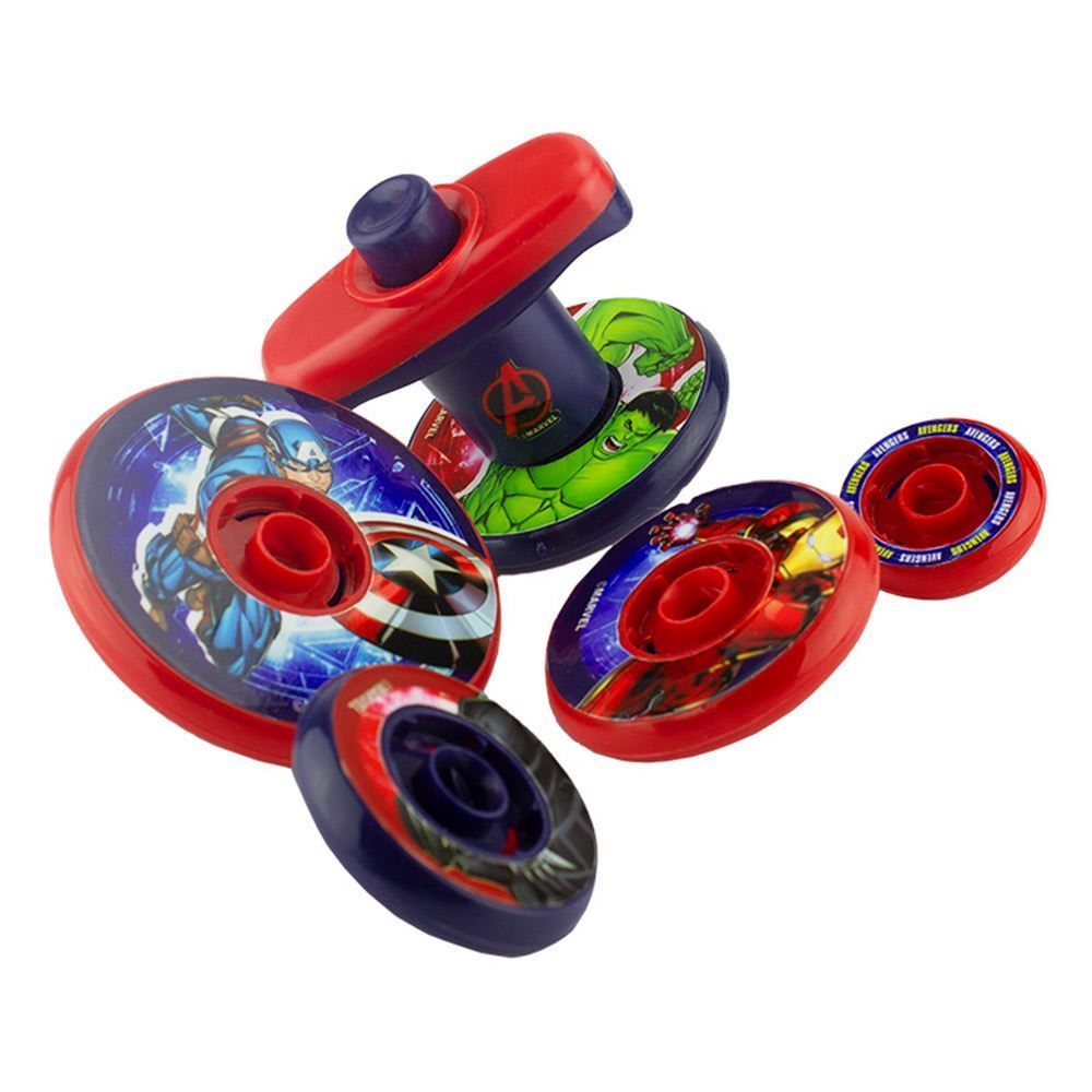 Pião Pirâmide Avengers 6 Peças Etitoys - YD-513