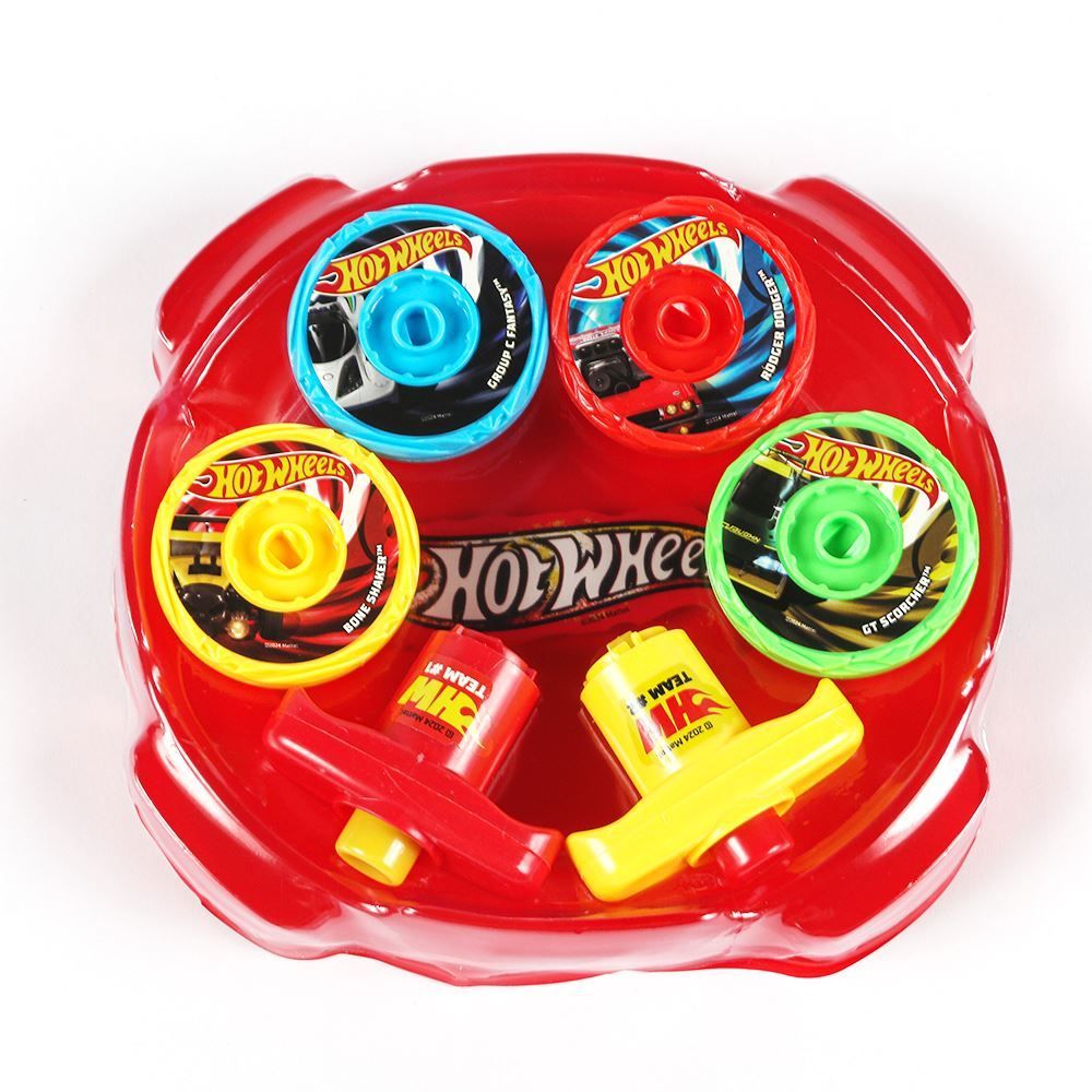 Pião Pirâmide Hot Wheels Toyng - 56330