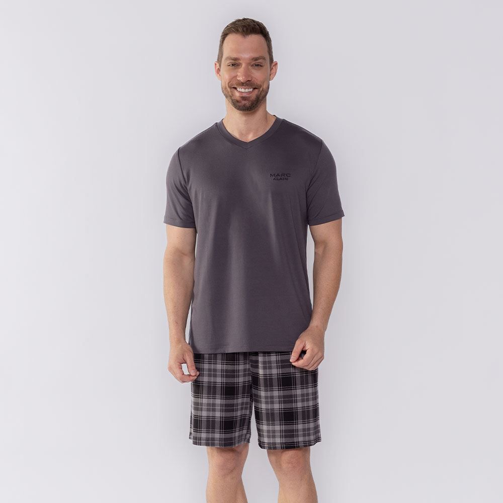 Pijama Masculino Curto Marc Alain