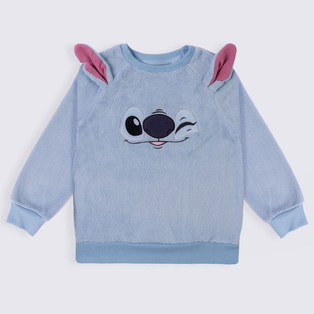 Pijama Infantil Menina 4 a 10 Anos Orelha 3D Disney