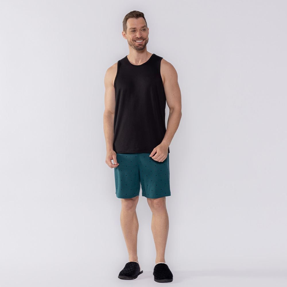 Pijama Masculino Regata Curto Marc Alain