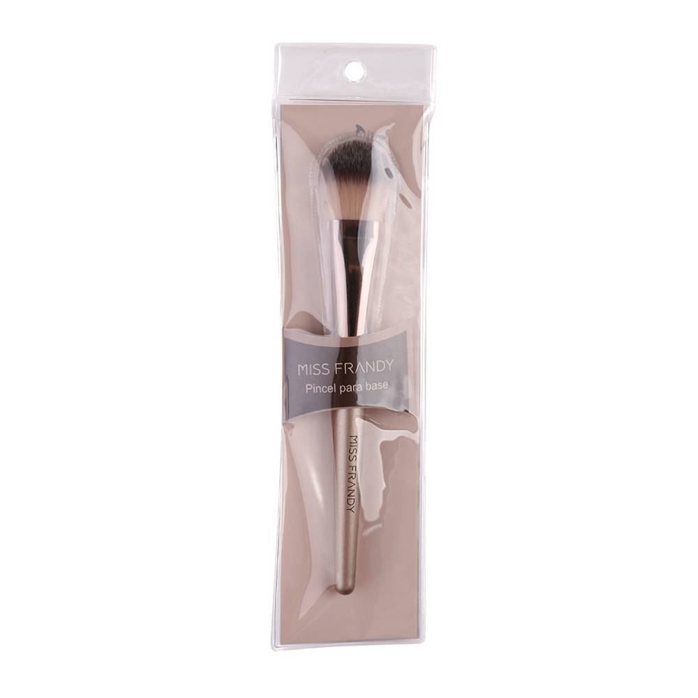 Pincel Para Base Língua De Gato Miss Frandy - Champagne