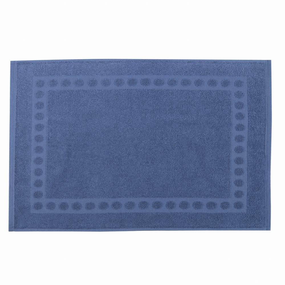 Piso Atoalhado Para Banheiro 100% Algodão Havan Casa - Azul Oceano