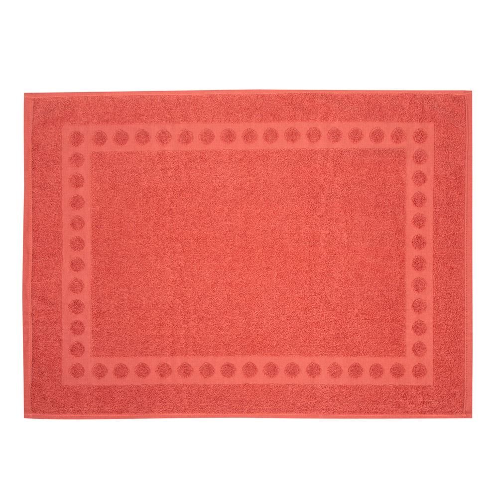 Piso Atoalhado Para Banheiro 100% Algodão Havan Casa - Papaya Wave