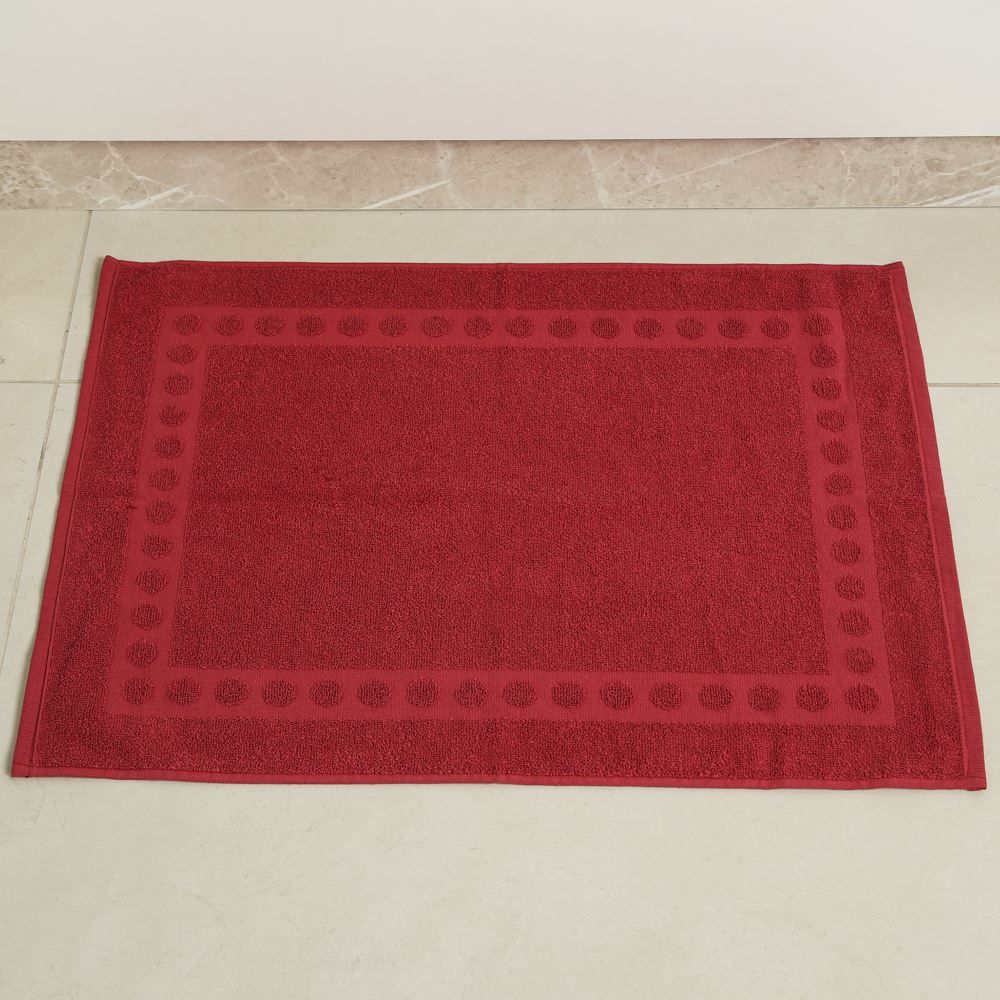 Piso Atoalhado Para Banheiro 100% Algodão  Havan - Marsala