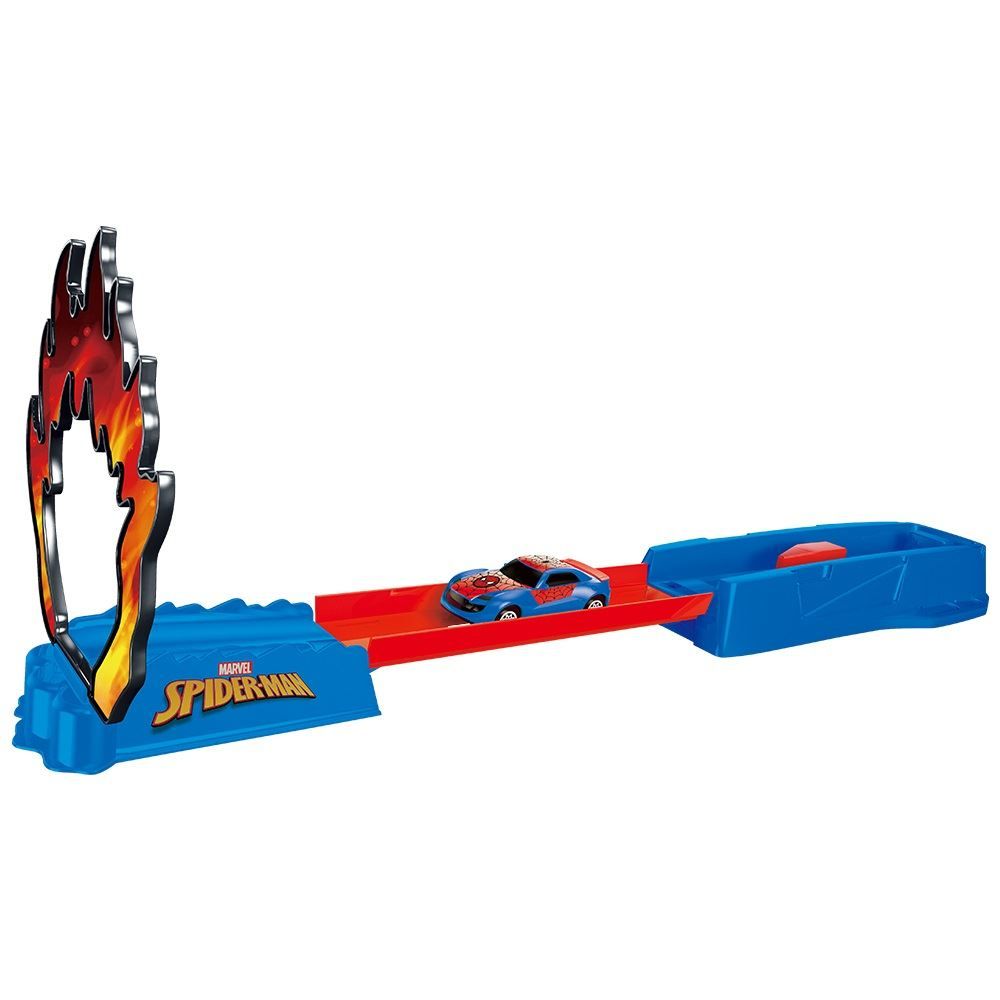 Pista Para Mini Veículos Candide Salto Em Chamas Spider Man