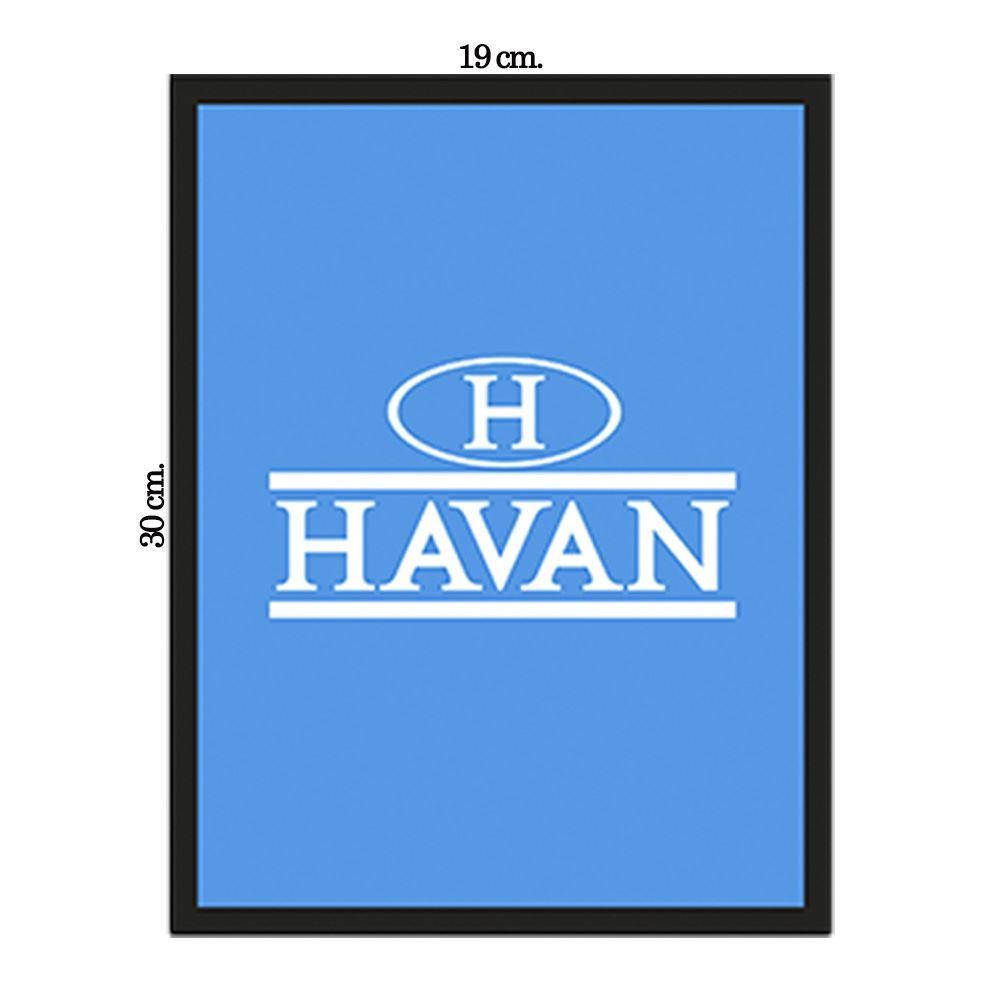 Placa Decorativa Havan Casa 29,5Cm - Bem Vindo