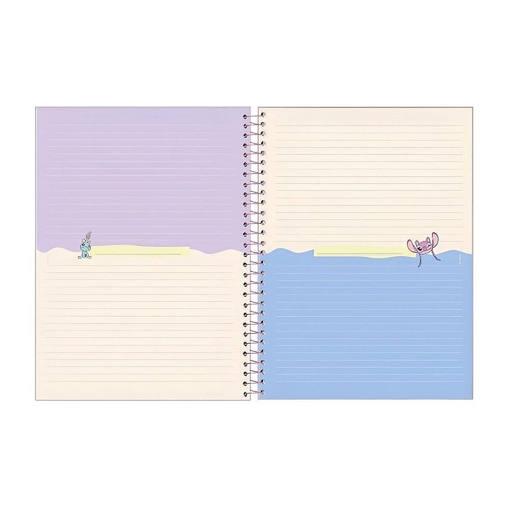Planner Espiral 2026 Stitch 80 Folhas Foroni - Sortido