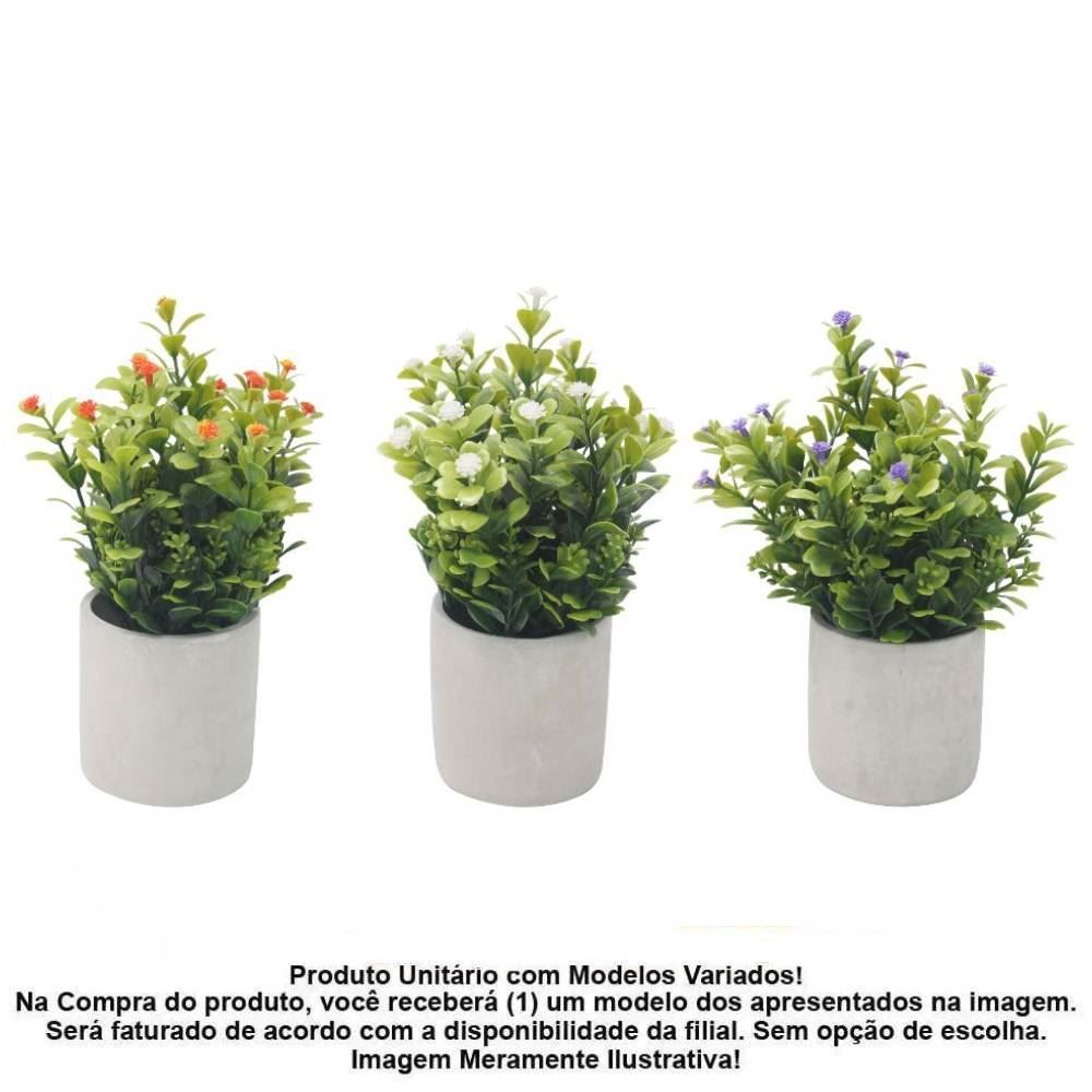 Planta Artificial Com Vaso Havan Casa 21Cm - Sortido