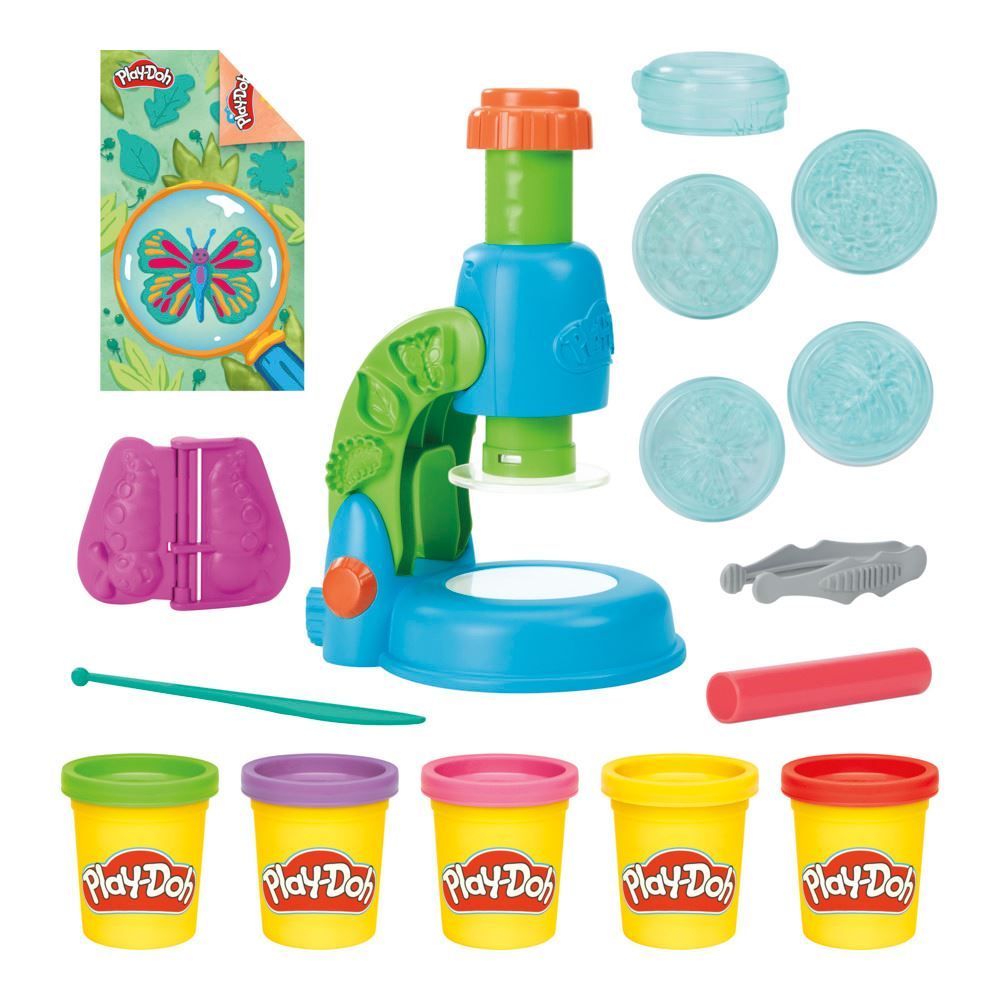 Play-Doh Kit Massinha De Modelar Microscópio Hasbro - G0494