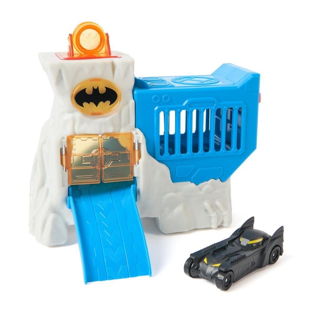 Conjunto Mini Batcaverna Com Pista E Batmóvel - 4907