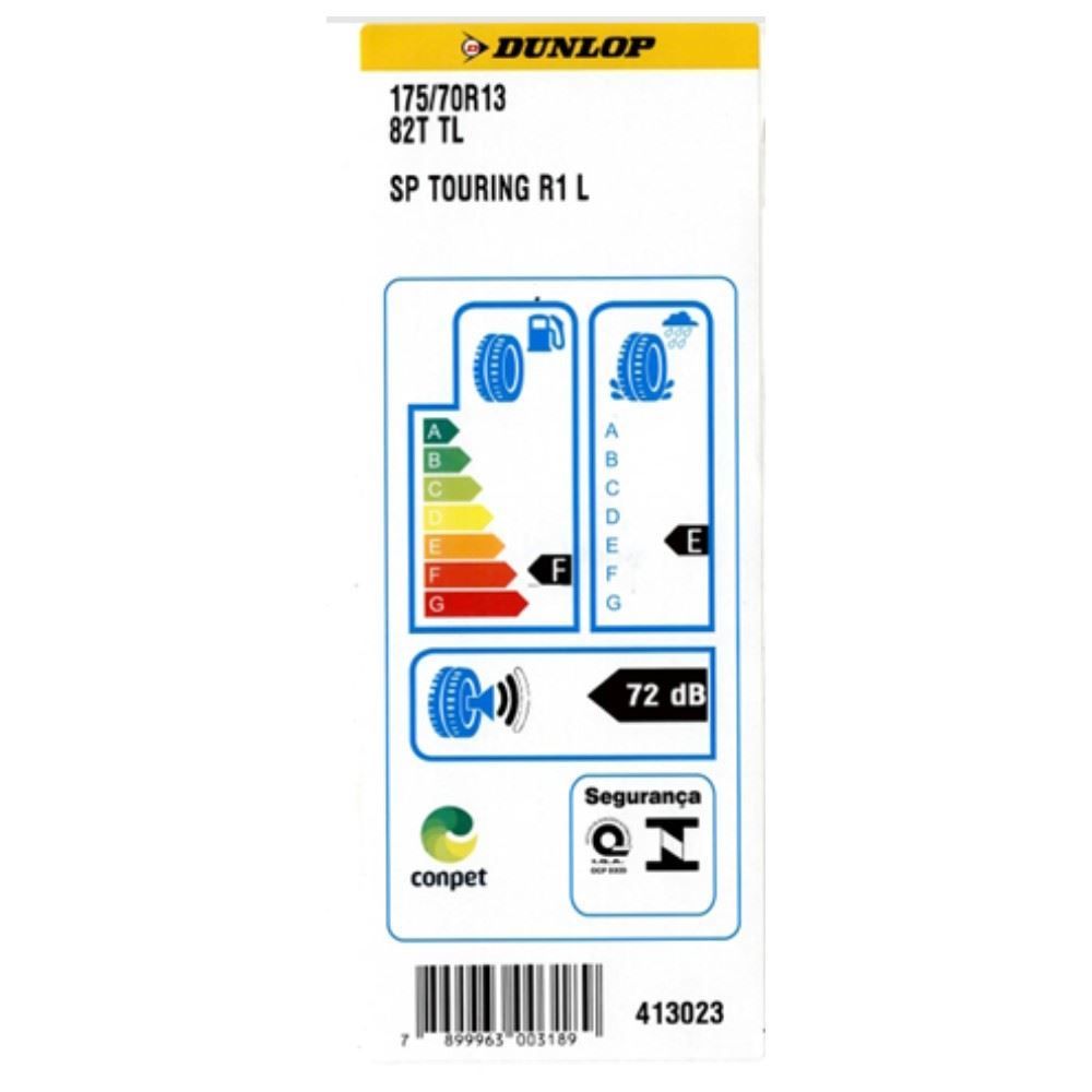 Pneu Dunlop Sp Touring R1 175/70 R13 - Preto