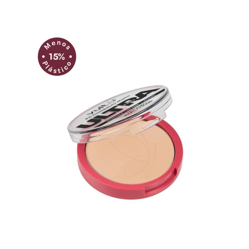 Pó Compacto Matte Bege Natural Médio Vult - 9g