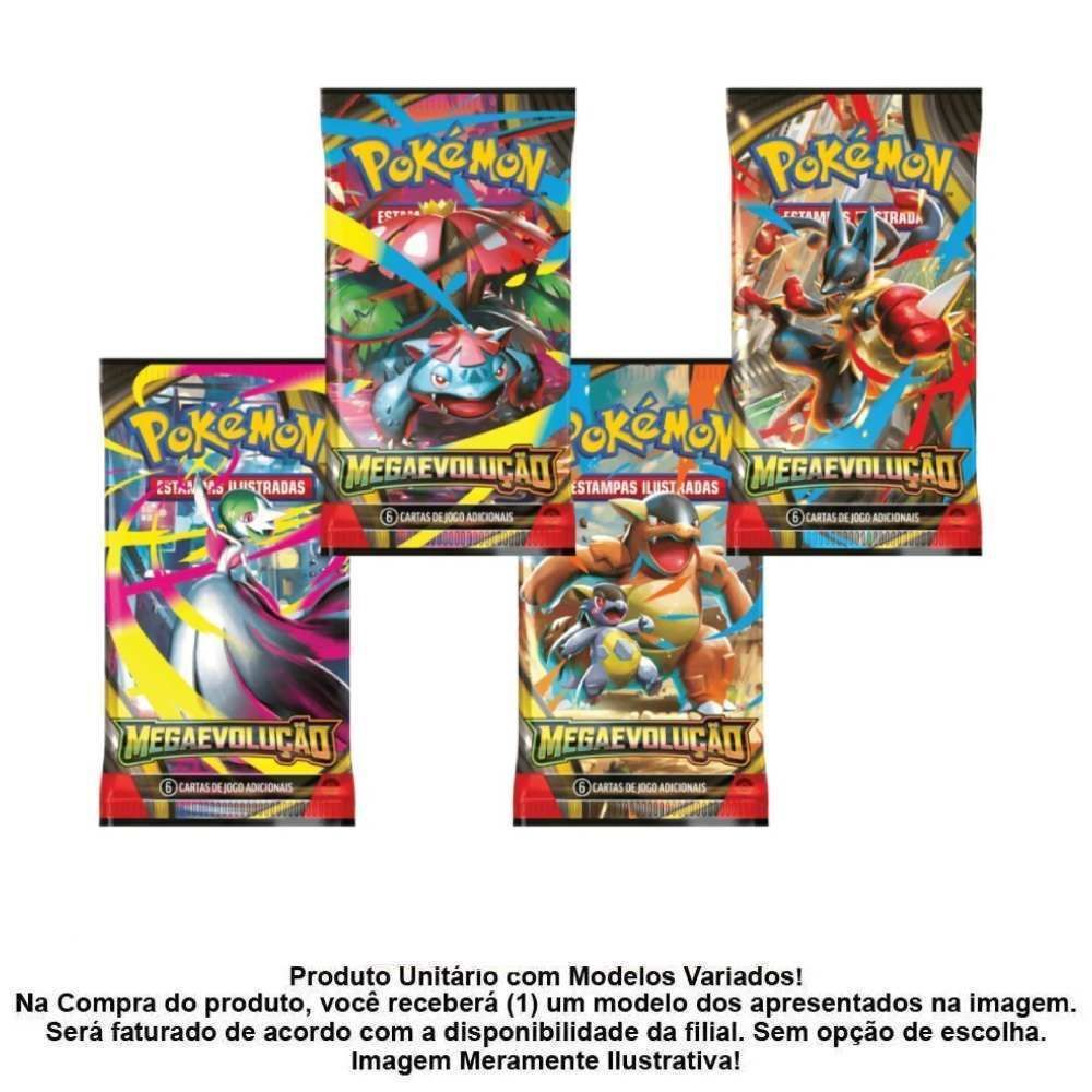 Pokémon Mega Evolução Blister Triplo Copag - Sortido