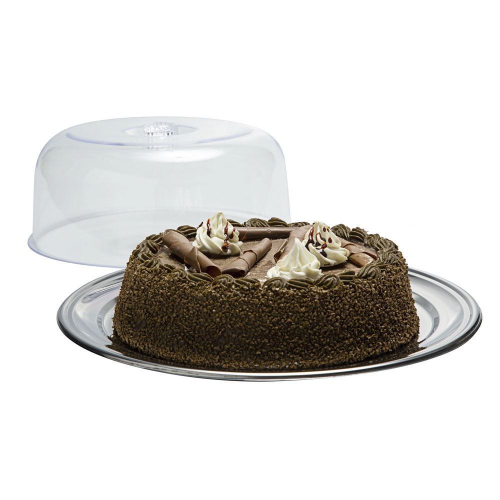 Porta Bolo Brinox Petúnia 32Cm - Inox