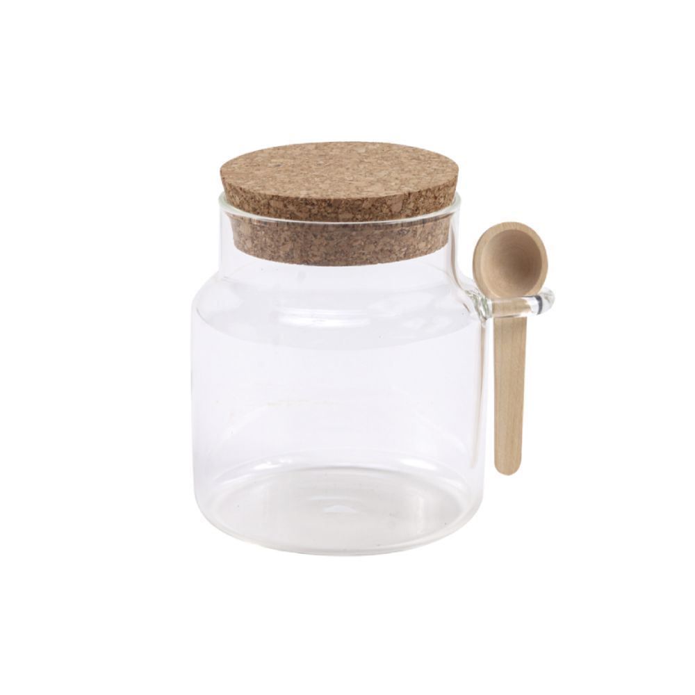 Porta Condimento Com Colher De Bambu 170Ml Havan Casa - 170ml