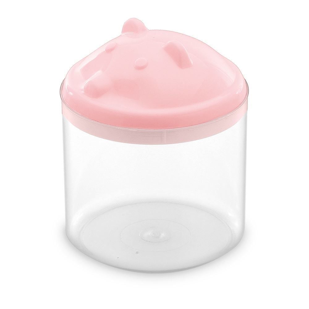 Porta Cotonete Urso Transparente Havan Baby - Roset