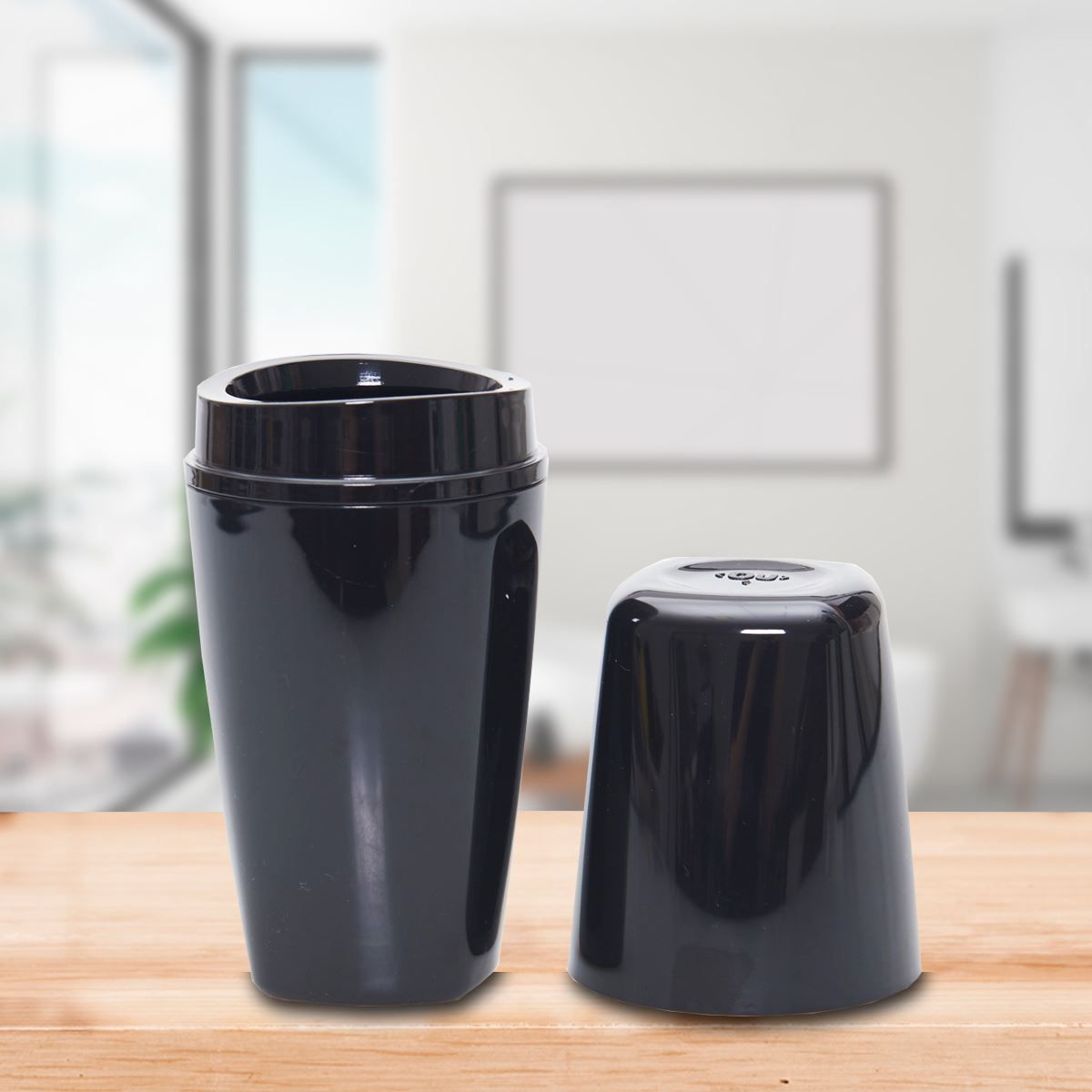 Porta Escova Martiplast Tule News 20,5Cm - Preto