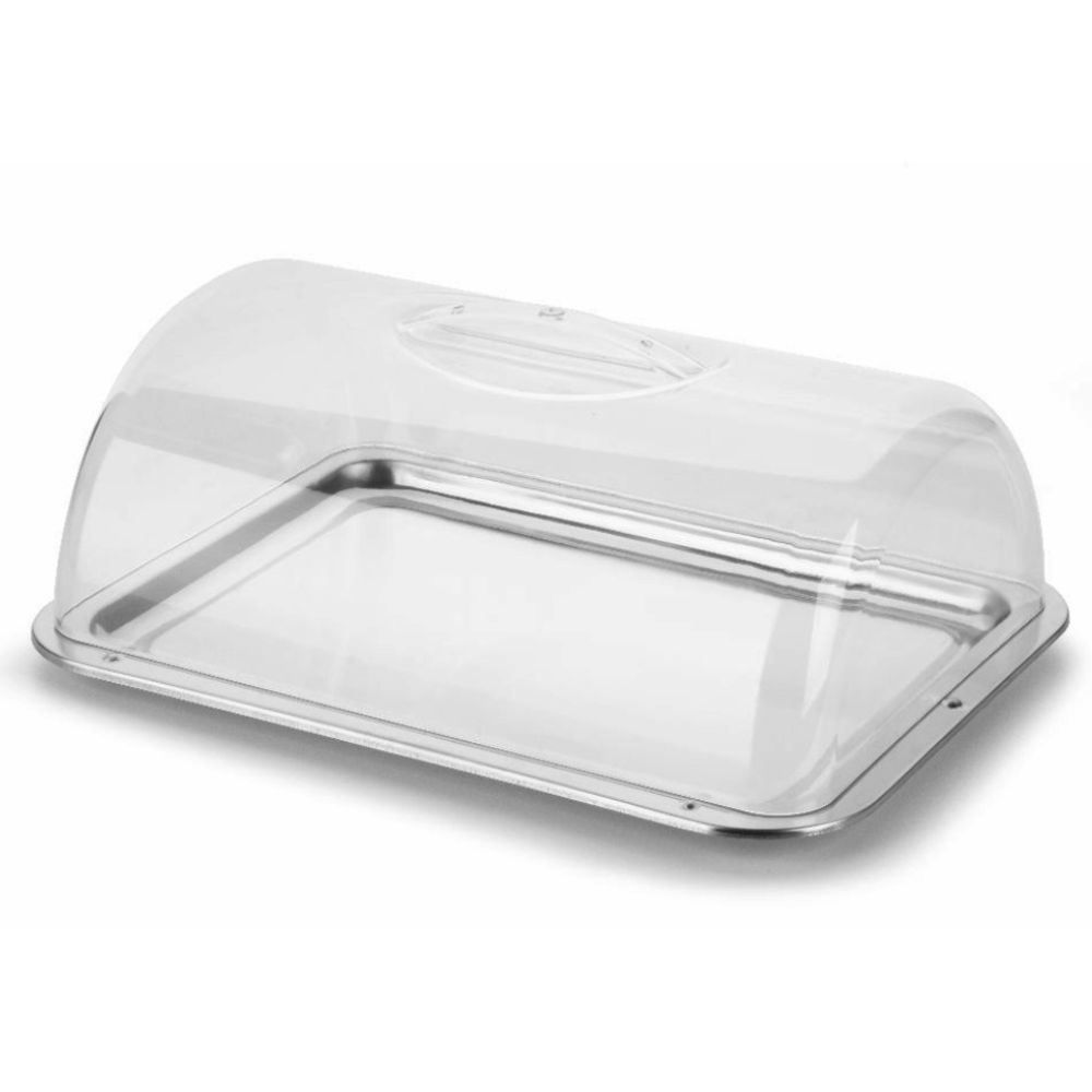 Porta Pão De Inox Com Tampa Pop Forma - 34cm