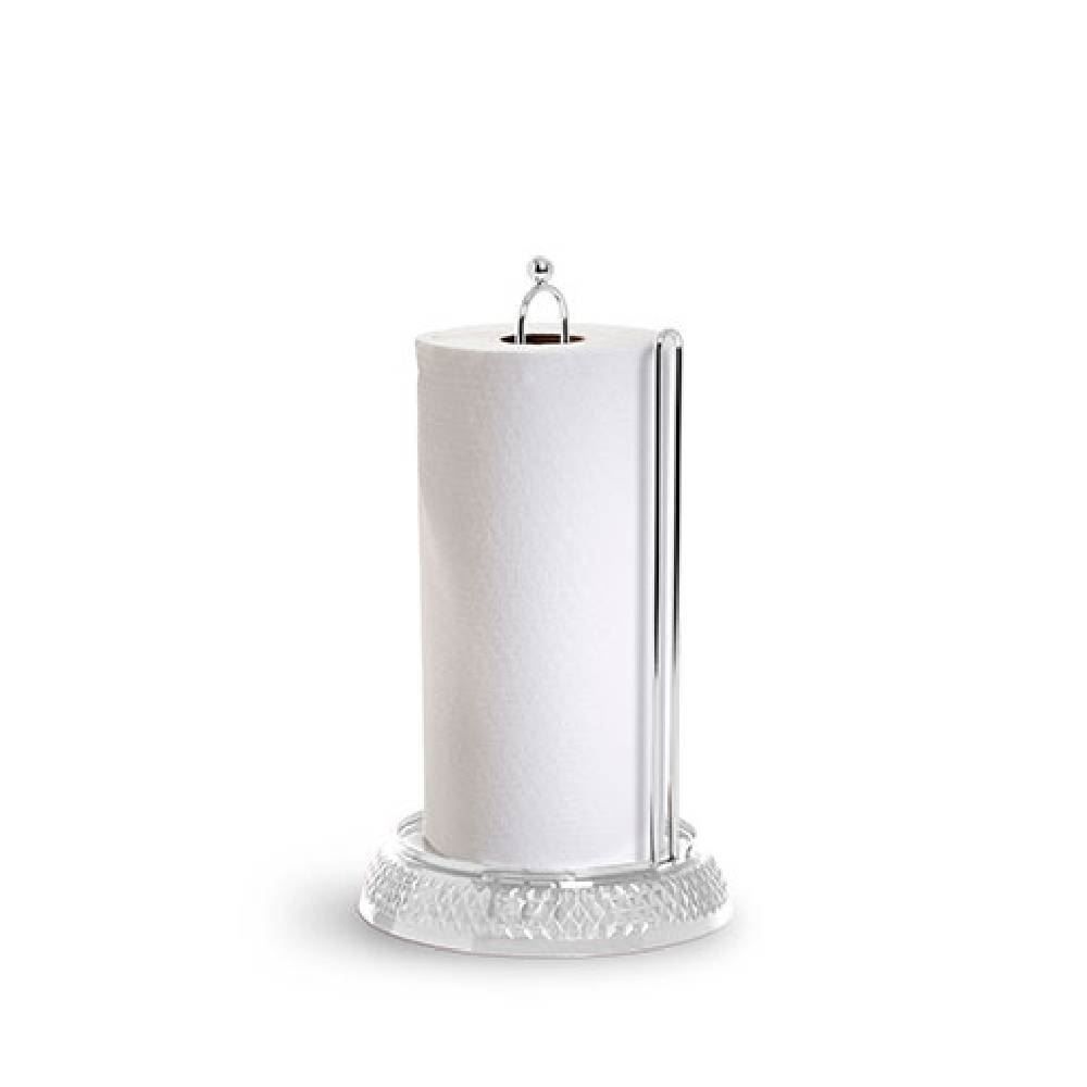 Porta Papel Toalha Diamante Crystal Niquelart - Transparente 