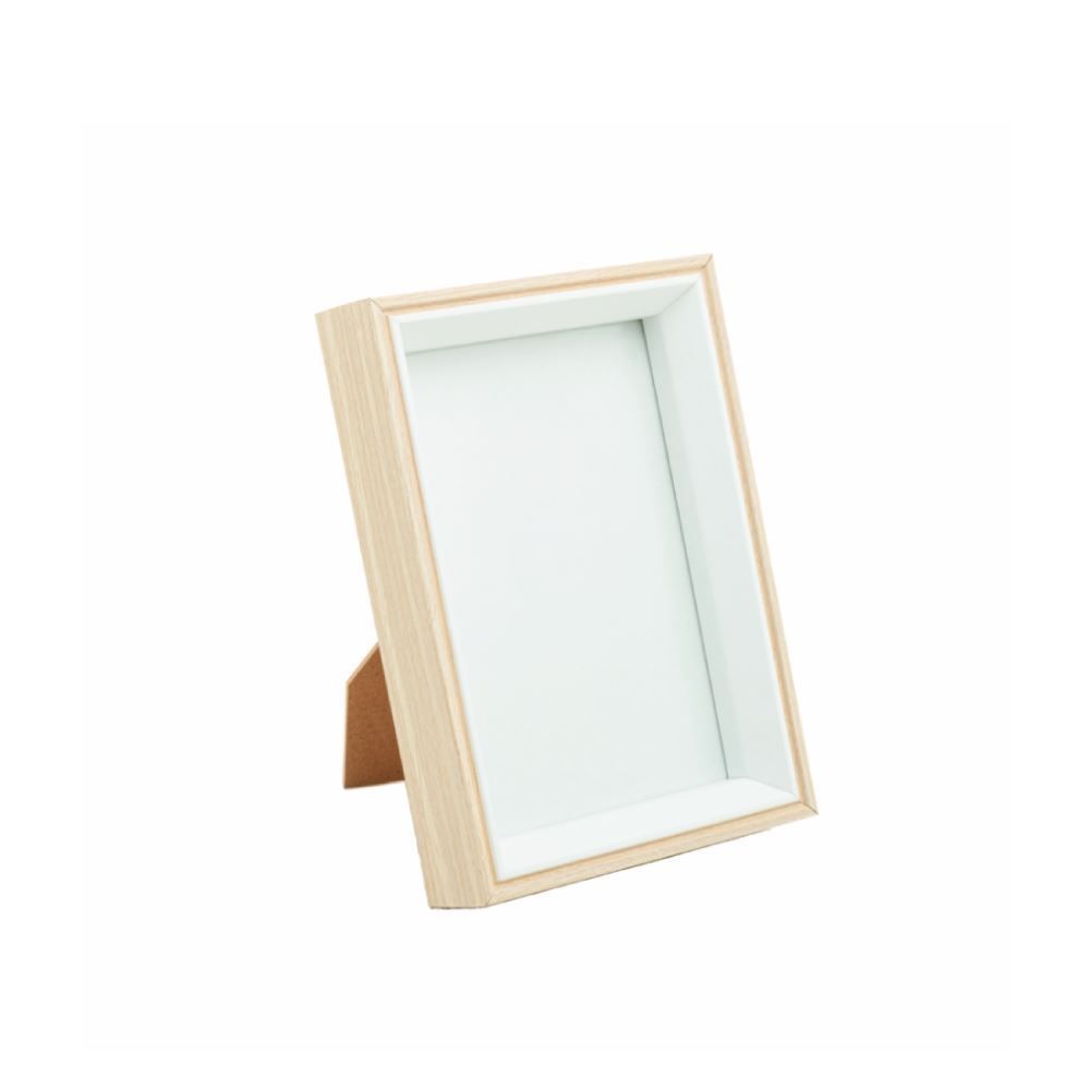 Porta Retrato Em Mdf Lyor 10X15 Cm - Bege